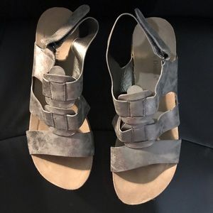 Silver Pierre Dumas Wedges.